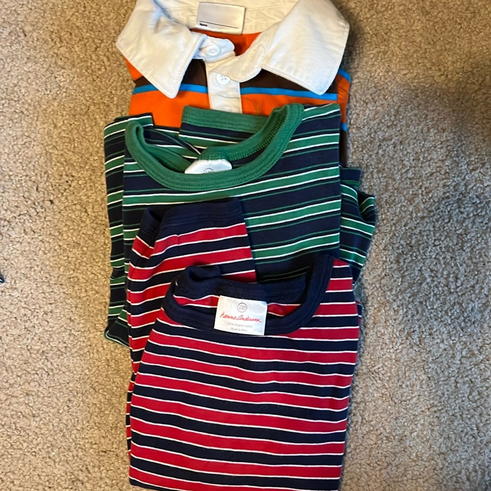 Two Hanna Anderson boys shirts